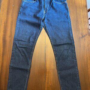 Levi Strauss 512 blue jeans for men, size 32x32, excellent condition